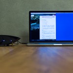 試聴に使用したMacBook Pro (Retina, 15-inch, Late 2013) とKORG DS-DAC-100