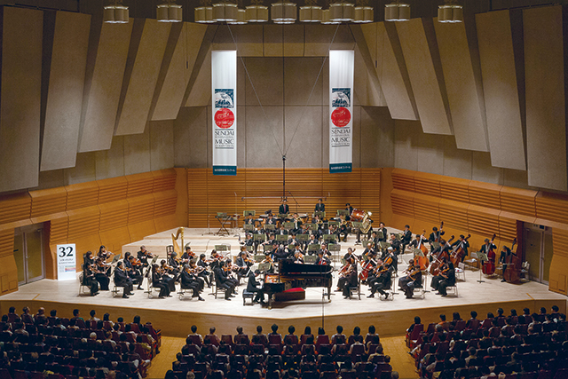 前回の模様（ピアノ部門優勝のソヌ・イェゴン） 写真提供：仙台国際音楽コンクール