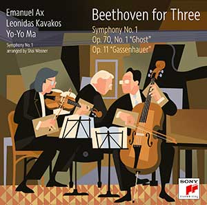 CD】ベートーヴェン・フォー・スリー〜交響曲第1番 他