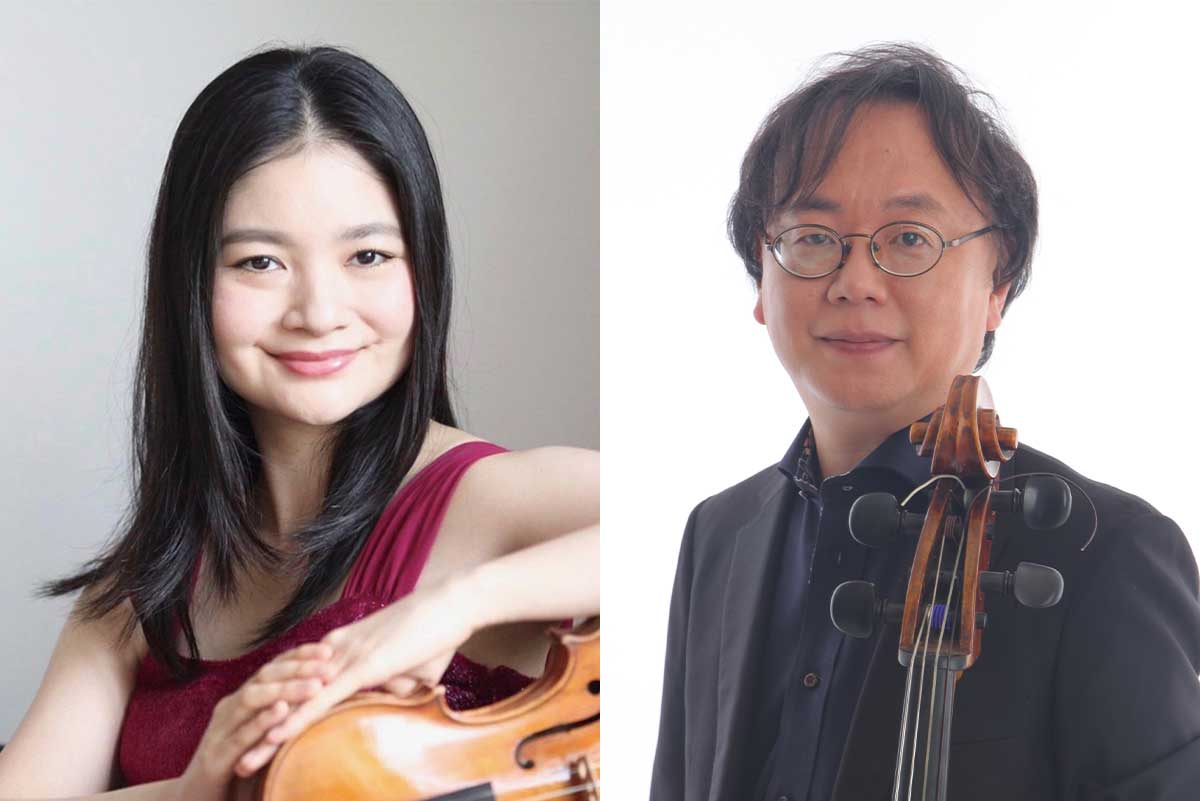 INTERVIEW 鈴木舞（ヴァイオリン）＆懸田貴嗣（チェロ）――豪華メンバー