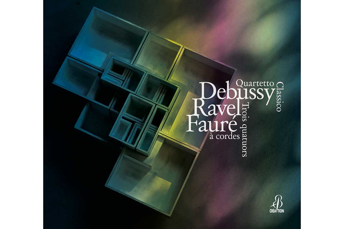<レア>チャドウィック　弦楽四重奏曲集　３枚 CD】3つの弦楽四重奏曲～ドビュッシー、ラヴェル、フォーレ／古典
