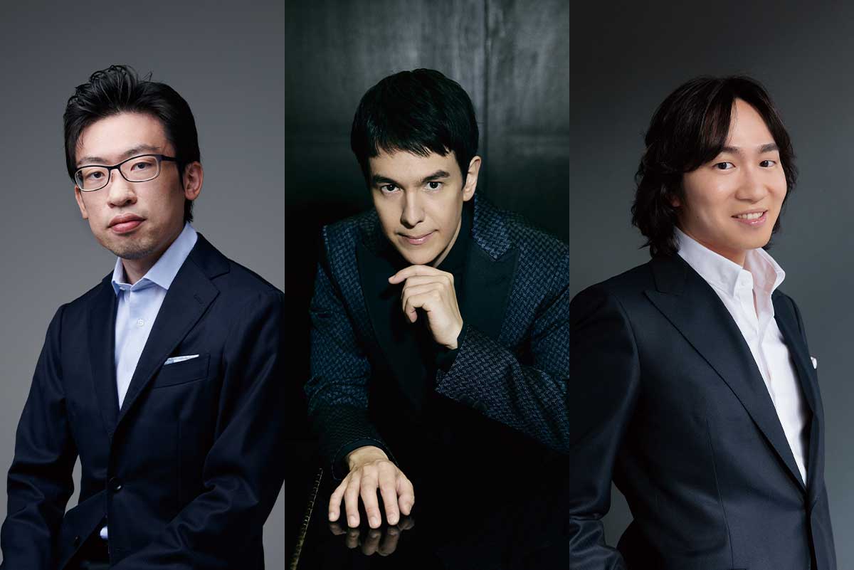 中野翔太、金子三勇士、阪田知樹の3台ピアノが実現！ 文京シビック